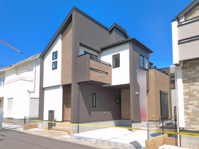 ふじみ野市大井中央１丁目の新築一戸建の外観|2026年3月撮影　
36坪以上のゆとりの広さの土地！
55区画の大型分譲地のきれいな街並みが誕生します。
資料請求やご見学などお気軽にお問い合わせください。