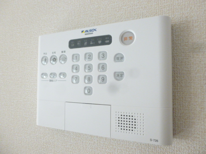 リビングNK原木中山のセキュリティ