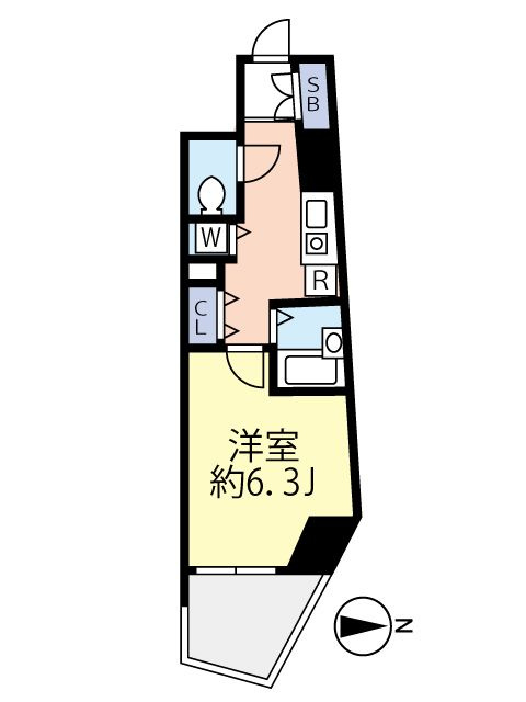 グランヴァン池袋西の間取り
