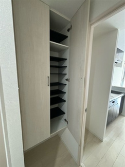 【玄関】 | 月光福山中央弐番館 | シューズボックス