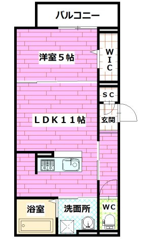 campanella船越の間取り