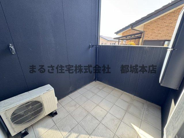 La villeのバルコニー