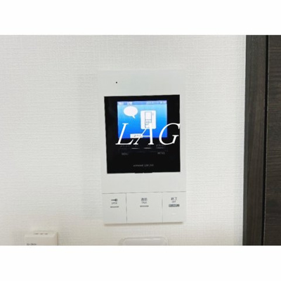 【セキュリティ】 | グランディール | モニター付きインターホンです。