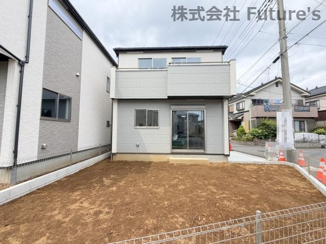 三郷市戸ケ崎　新築戸建　全4棟　D号棟の庭|お子様のプール遊びやガーデニングも楽しめるお庭付きです