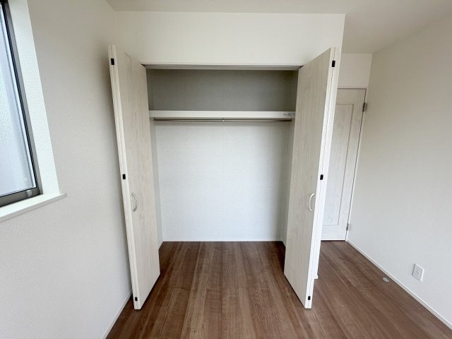 三郷市戸ケ崎　新築戸建　全4棟　D号棟の収納|各居室に収納付きでお部屋がスッキリ片付きます