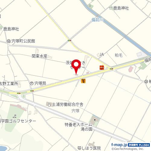 【地図】 | 宍塚1730-2テナント