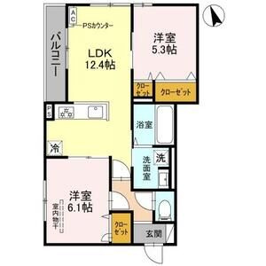 上甲子園廣和レジデンスの間取り