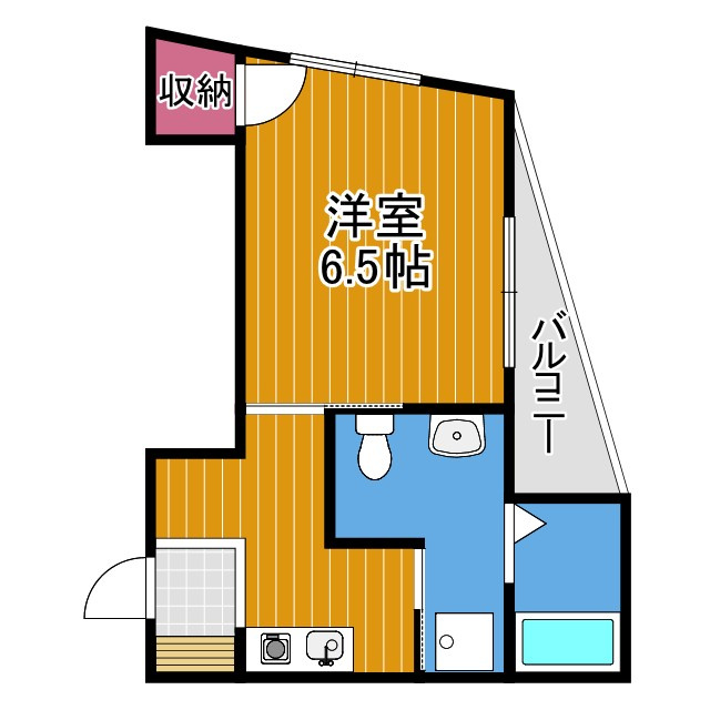 原田ビルの間取り