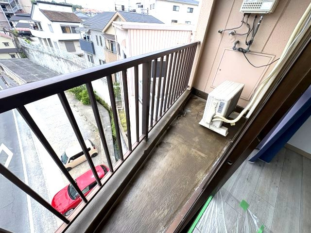原田ビルのバルコニー