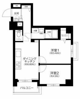 【間取り】 | グランシャリオ国立