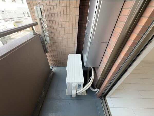 アマービレ中島のバルコニー