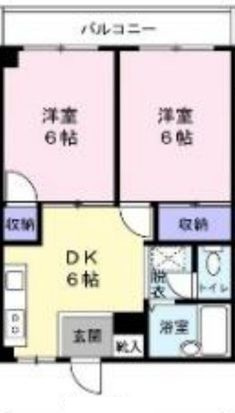 クレセント北山の間取り|間取りです。