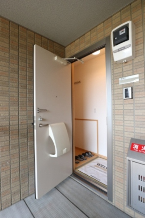 アンベリールの玄関|ゆったりとした玄関です