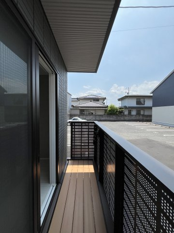 サンライズのバルコニー