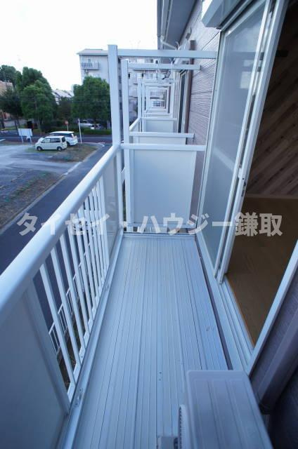 アーバンスクウェアーなかにしＦ棟のバルコニー