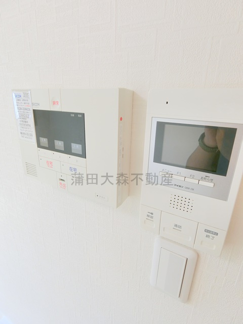 ナズ多摩川レジデンスの設備|モニター付きインターホン