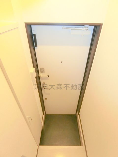 ナズ多摩川レジデンスの玄関