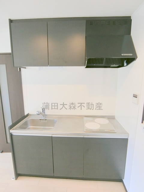 ナズ多摩川レジデンスのキッチン|2口IHコンロのキッチン