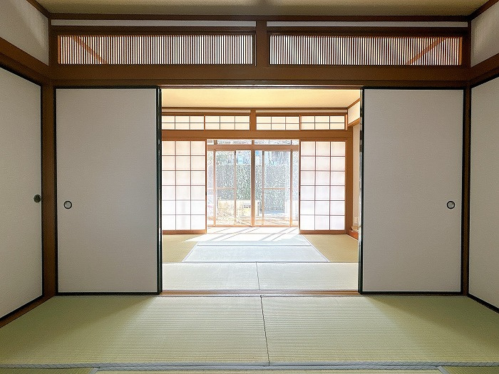 リフォーム　中古戸建　岐阜市岩井　平成元年築の和室