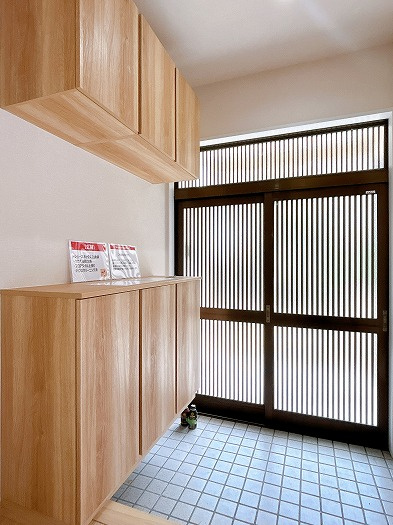 リフォーム　中古戸建　岐阜市岩井　平成元年築の玄関