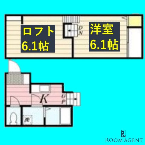 LUNA　FORZA神宮西の間取り