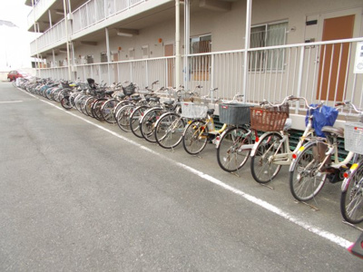 【その他共用部分】 | 千里山東スカイハイツ | 駐輪場