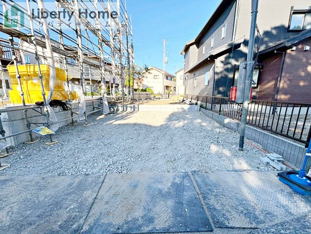 高萩市有明町第6　新築戸建の駐車場