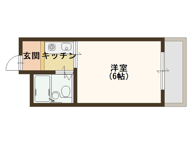 【間取り】 | ロイヤルクレイン玉出