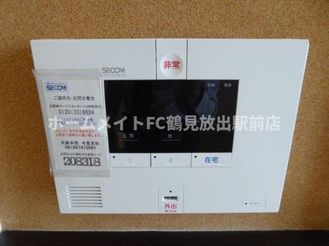 大阪市東成区深江北１丁目のハイツのセキュリティ