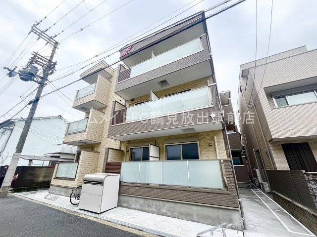 大阪市城東区東中浜５丁目のアパート