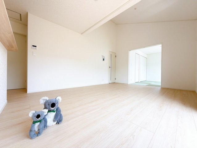【居間・リビング】 | 前橋市粕川町新屋　平屋　新築住宅