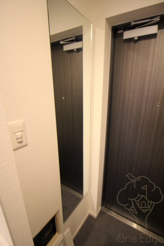 レオンコンフォート梅田北の玄関
