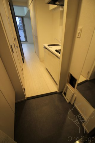 レオンコンフォート梅田北の玄関