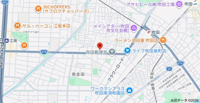 【地図】 | メゾンオリーブⅢ