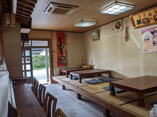 大山町上市店舗の内装|お座敷