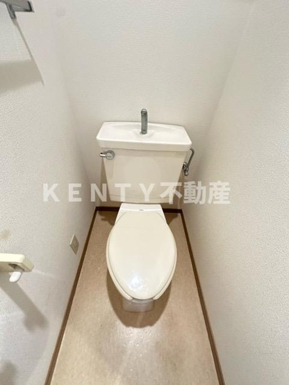 【トイレ】 | プロスペリテ新蒲田 | シンプルで使いやすいトイレです