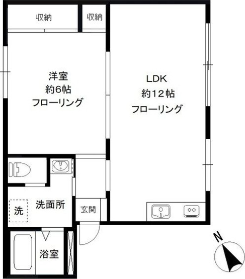 【間取り】 | メゾン・ドゥ南馬込