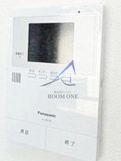 Maison de comfort 川崎のセキュリティ|モニター付きインターホンです。