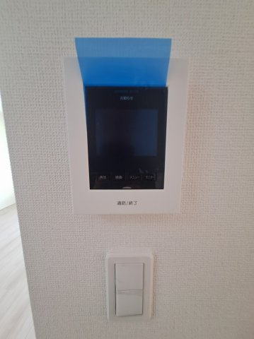 ハートフルタウン 高崎市石原町新築の防犯設備|現地撮影