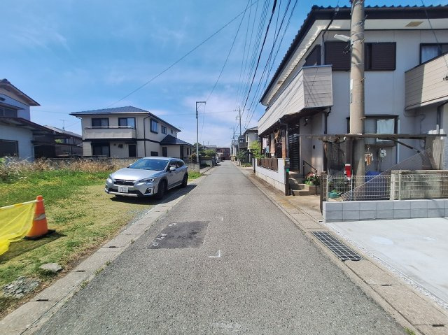 ハートフルタウン 高崎市石原町新築の前面道路含む現地写真|現地撮影