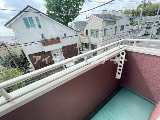シュノンソー　3方角住戸　陽当たり良好　ペット相談のバルコニー
