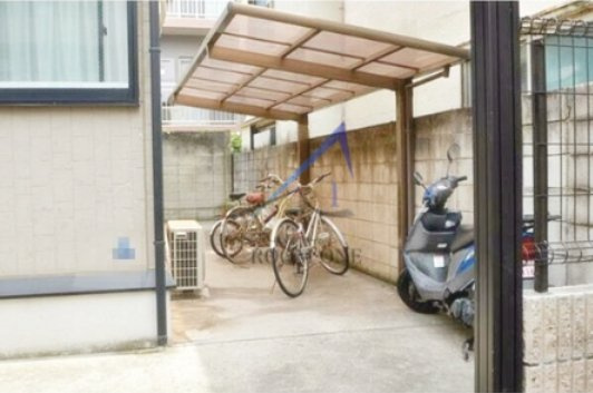 シャンテ鵜の木のその他共用部分|駐輪スペースです。