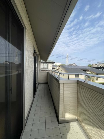 二の宮2丁目戸建てのバルコニー
