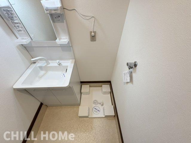 ヴィレッジ小嶋の洗面所|他社様掲載物件もまとめてご紹介、ご案内可能です(^^)/