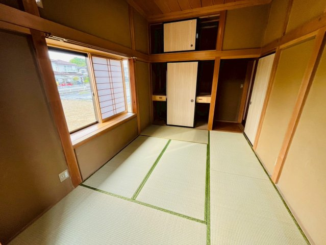 筑西市門井-9 リフォーム物件　の和室|〇和室　6帖〇
急な来客やお泊りに来られた方へのお部屋としてもご使用いただけます（＾＾）
2026年4月撮影