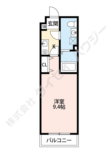 ミリアビタＶｉＶｉの間取り
