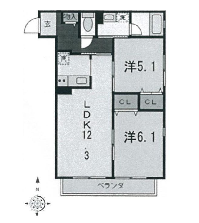 イレブンの間取り