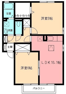【間取り】 | マノワール．ヒサシⅡ