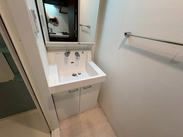 Fortuney北堀江の洗面所