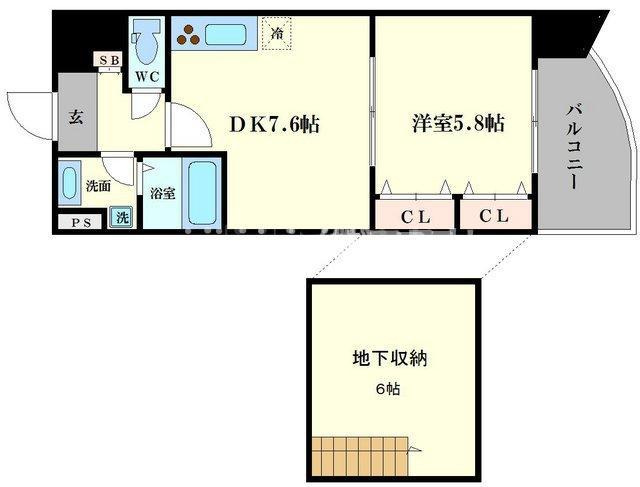ゼウス月光の間取り